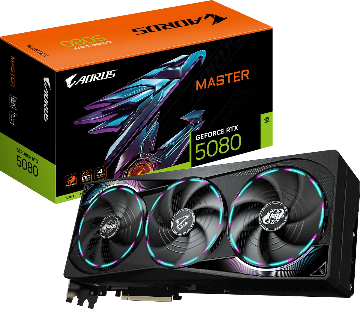 GIGABYTE AORUS MASTER GeForce RTX™ 5080