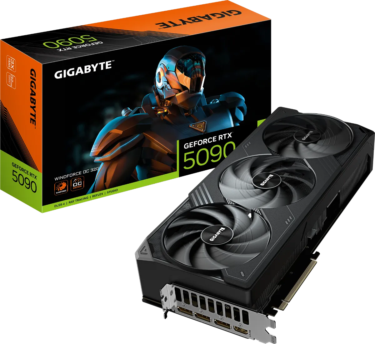 Gigabyte GeForce RTX™ 5090 WINDFORCE OC 32GB
