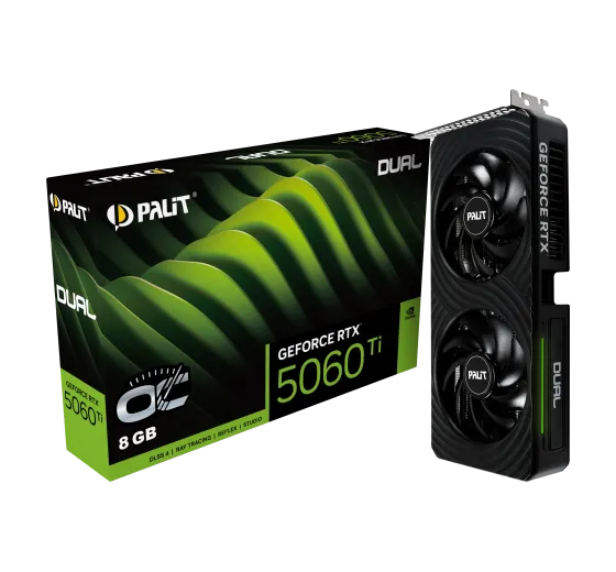 Palit GeForce RTX™ 5060 Ti Dual OC - 8GB