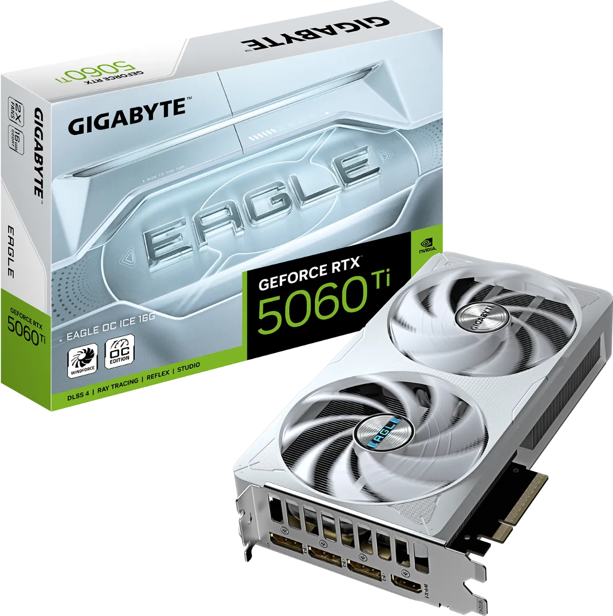 Gigabyte GeForce RTX™ 5060 Ti EAGLE OC ICE 16GB