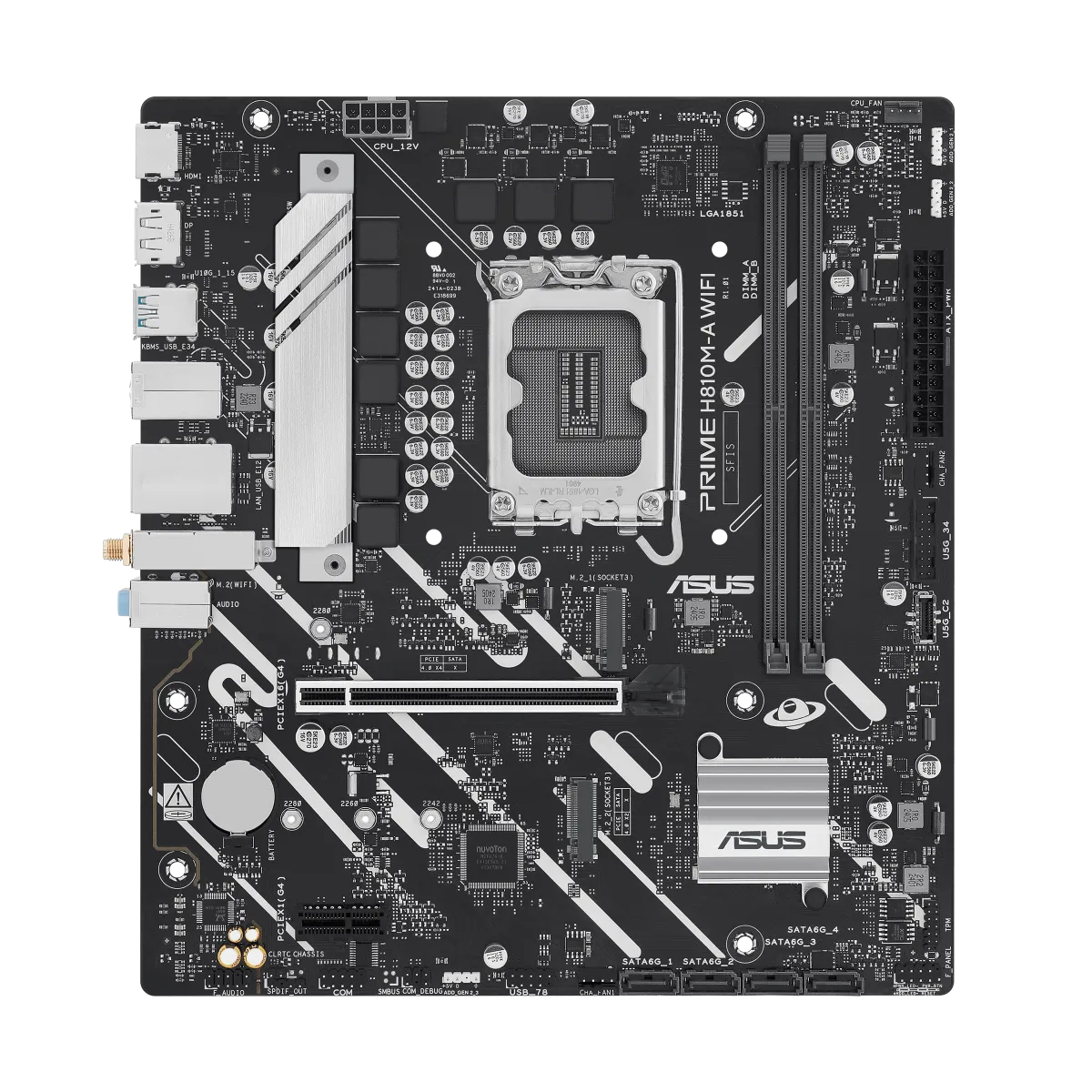 ASUS PRIME H810M-A WIFI, Motherboard