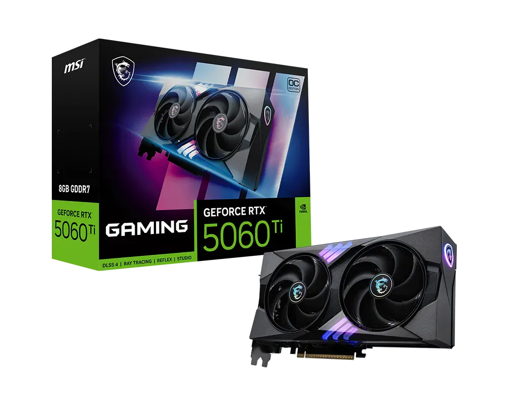 MSI GeForce RTX™ 5060 GAMING OC Edition