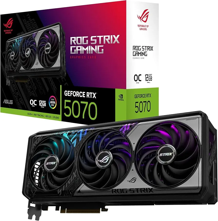 ASUS ROG STRIX GeForce RTX™ 5070 OC D7 12GB