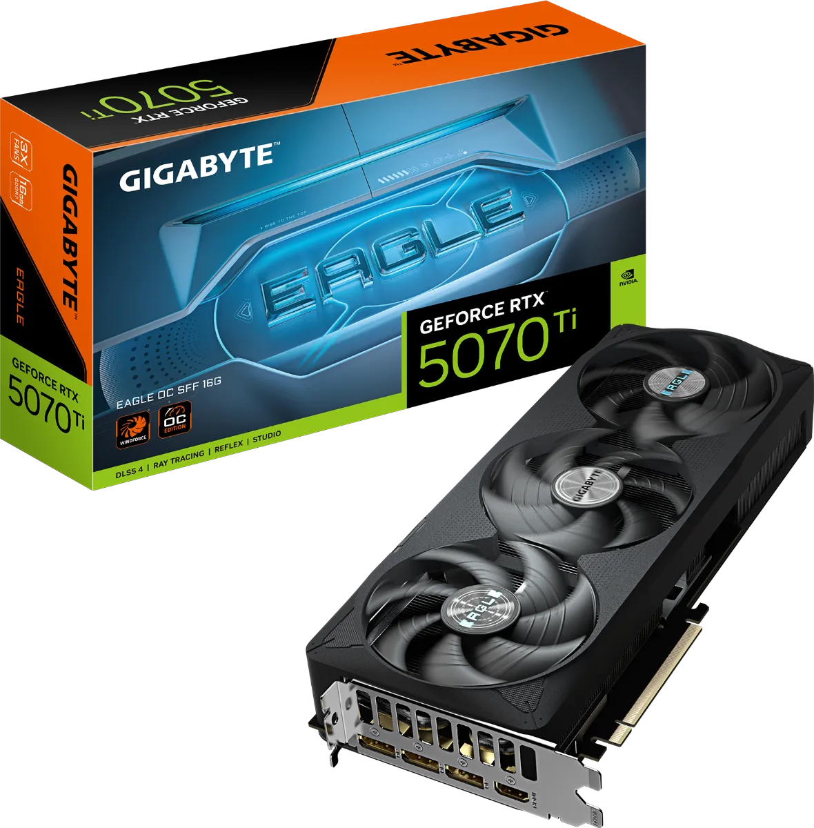 GIGABYTE GeForce RTX™ 5070TI EAGLE 16GB OC EDITION