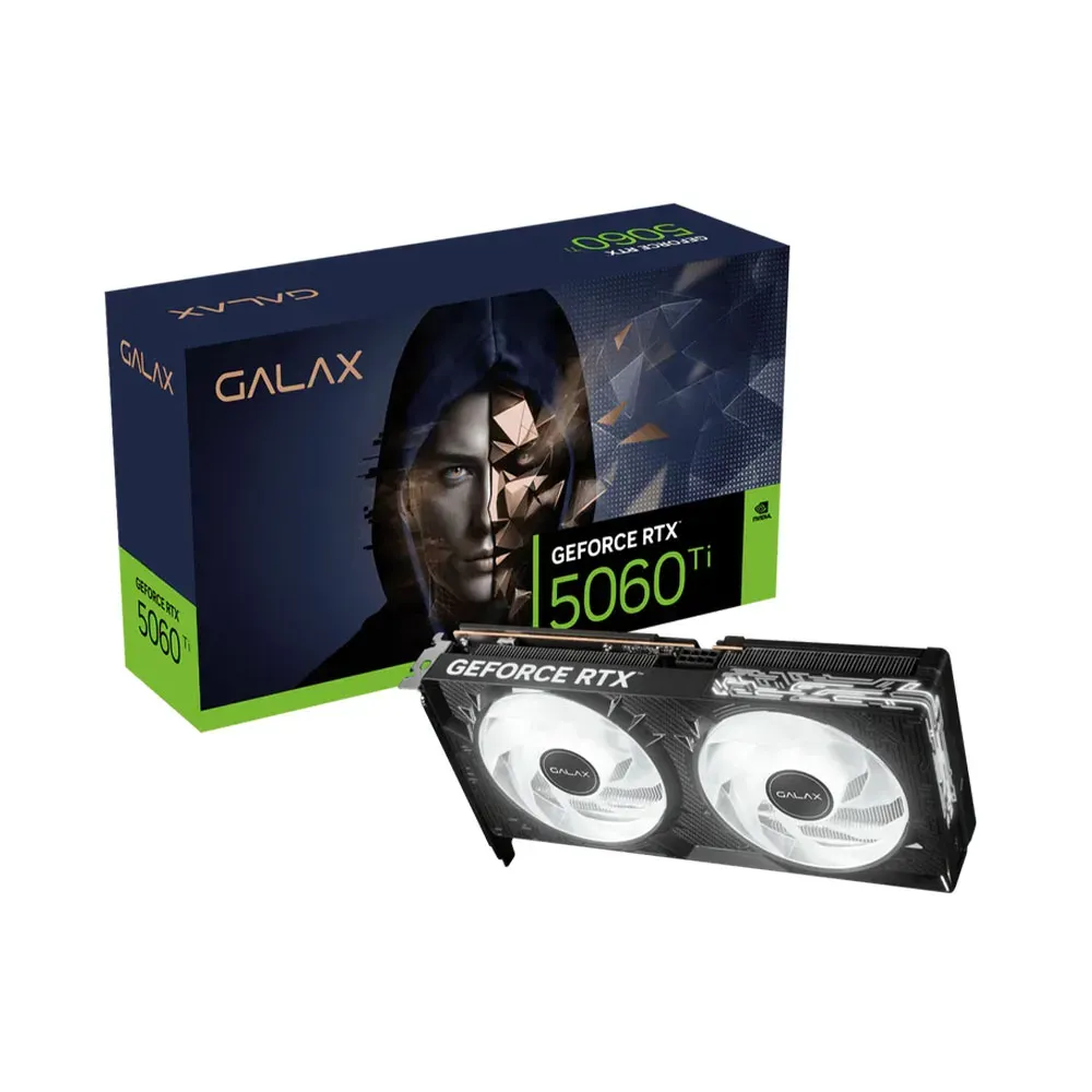 GALAX GeForce RTX™ 5060TI 1-CLICK 8GB OC BLACK Edition
