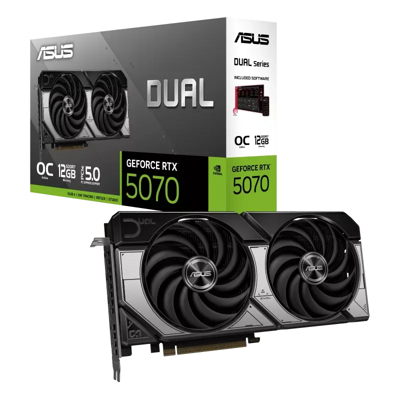 ASUS GeForce RTX 5070 |12GB | DUAL OC Edition