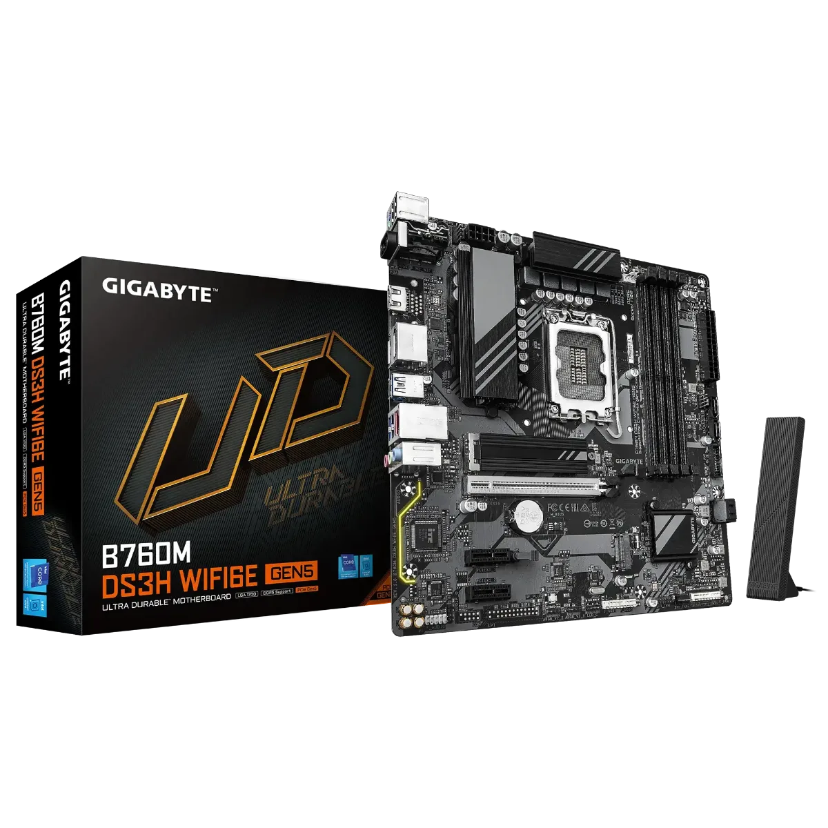 GIGABYTE B760M DS3H WF6E GEN5 LGA1700
