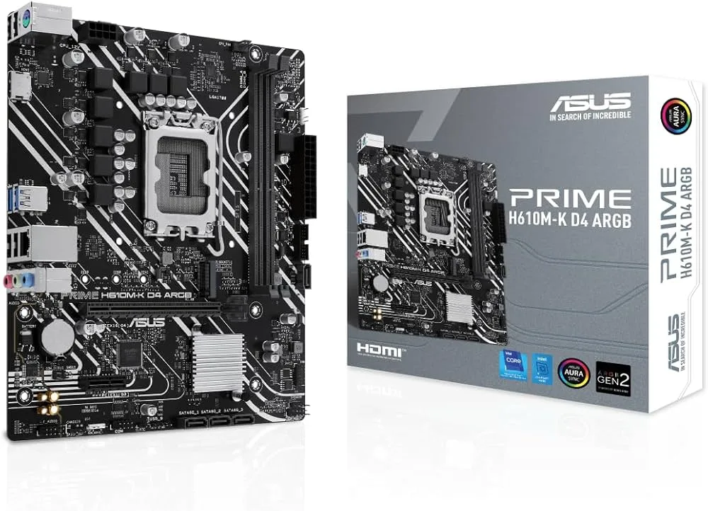 ASUS PRIME H610M-K DDR4 ARGB1700LGA