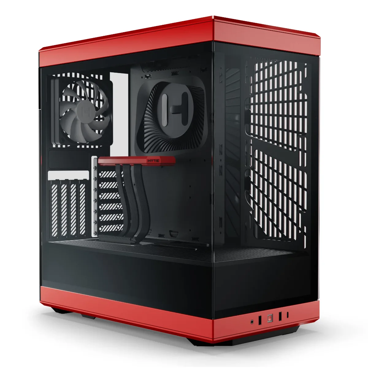 HYTE Y40 ATX MID TOWER CASE – RED