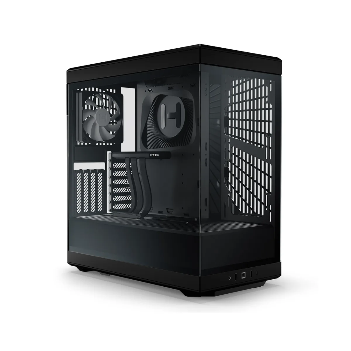 HYTE Y40 ATX MID TOWER CASE – BLACK