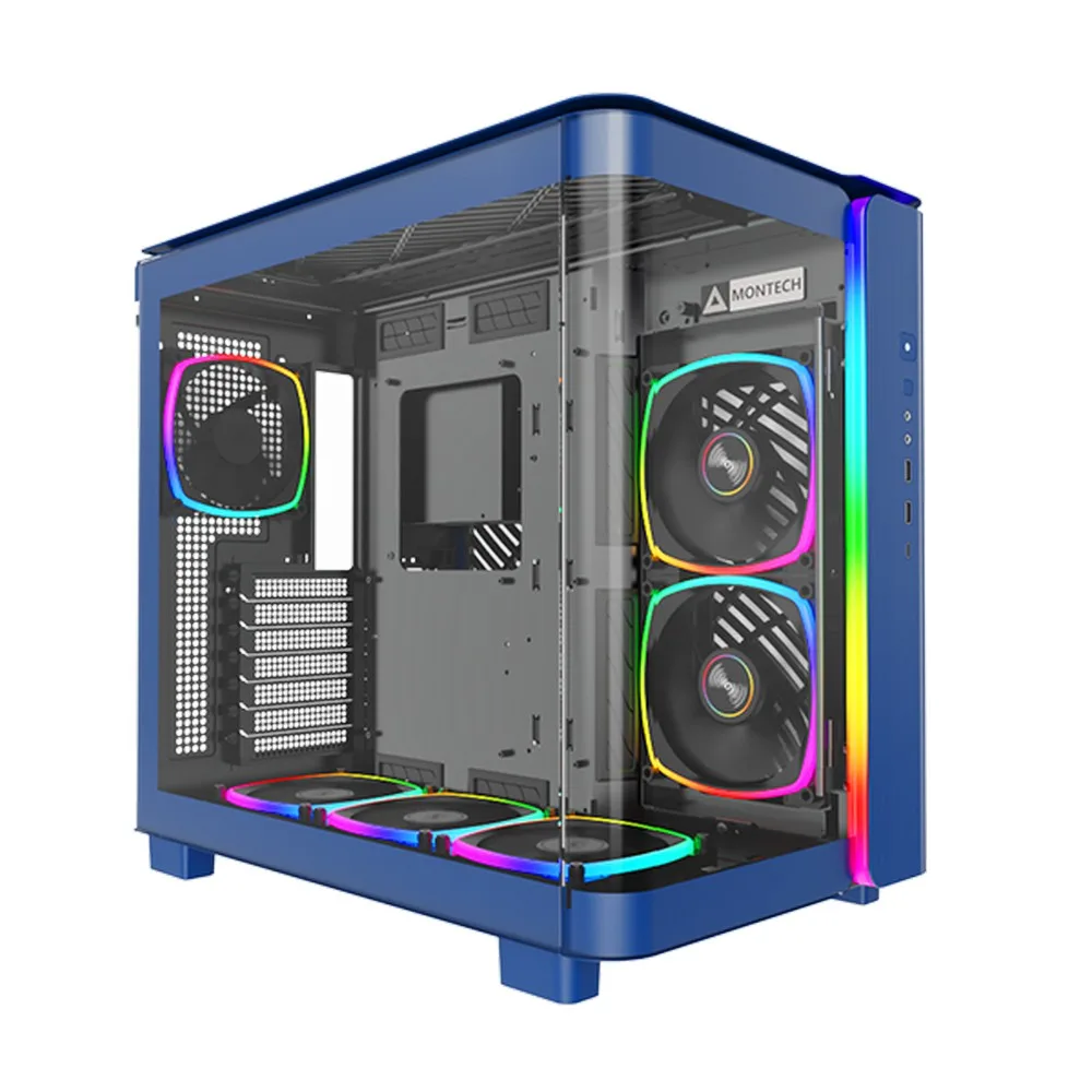 MONTECH KING 95 PRO BLUE CASE