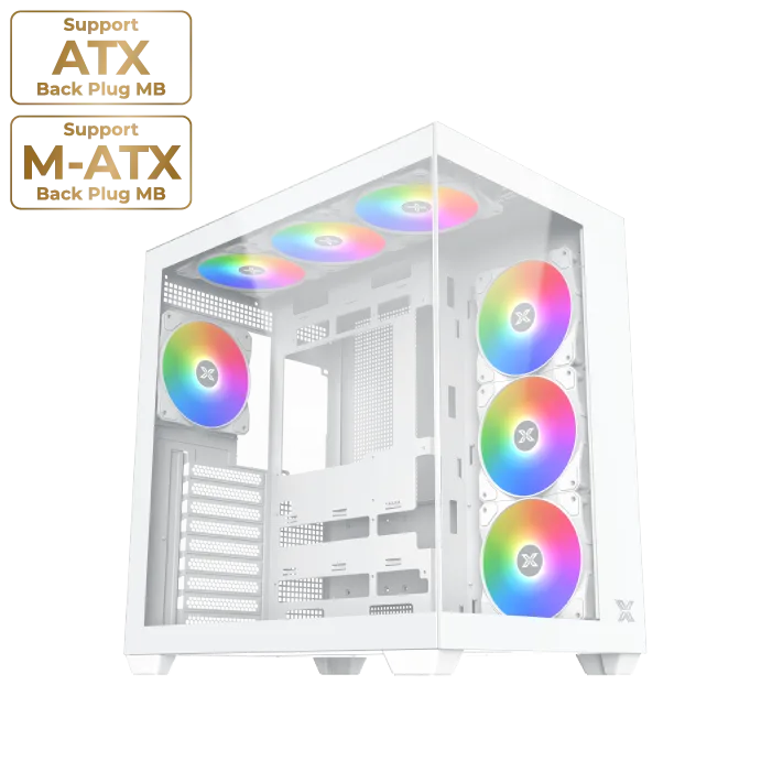 CASE XIGMATEK AQUA V AIR ARICTIC