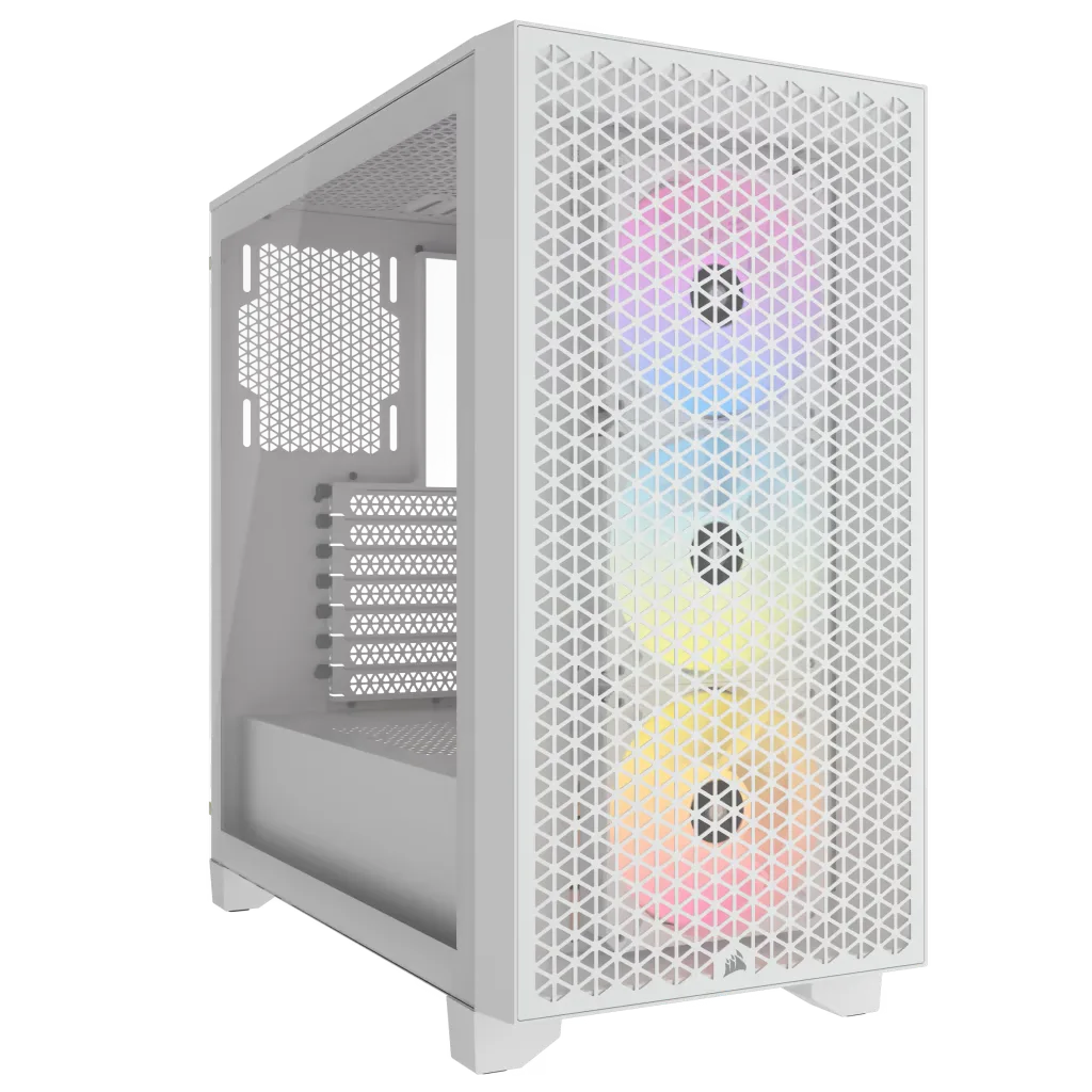 CORSAIR 3000D AIRFLOW TEMPERED GLASS MT CASE WHITE