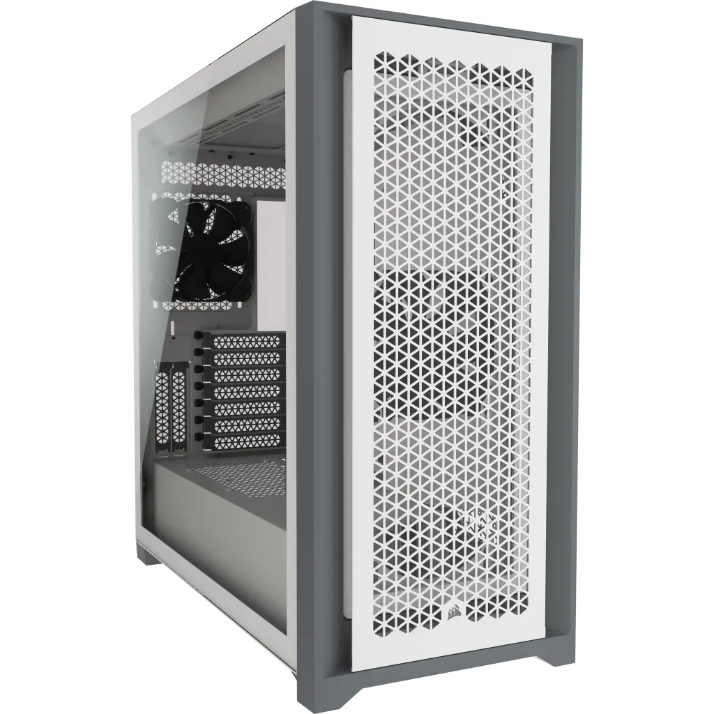 CORSAIR 5000D AIRFLOW CORE MT TEMP GLASS CASE WHITE