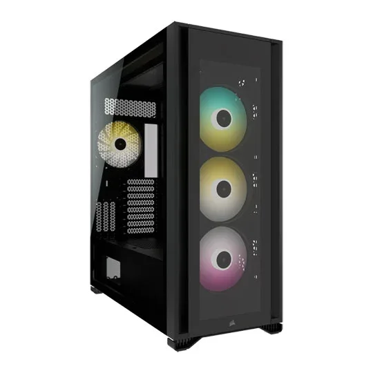 CORSAIR 7000X ICUE RGB FULL TOWER CASE TEMP GLASS 1+3BLACK