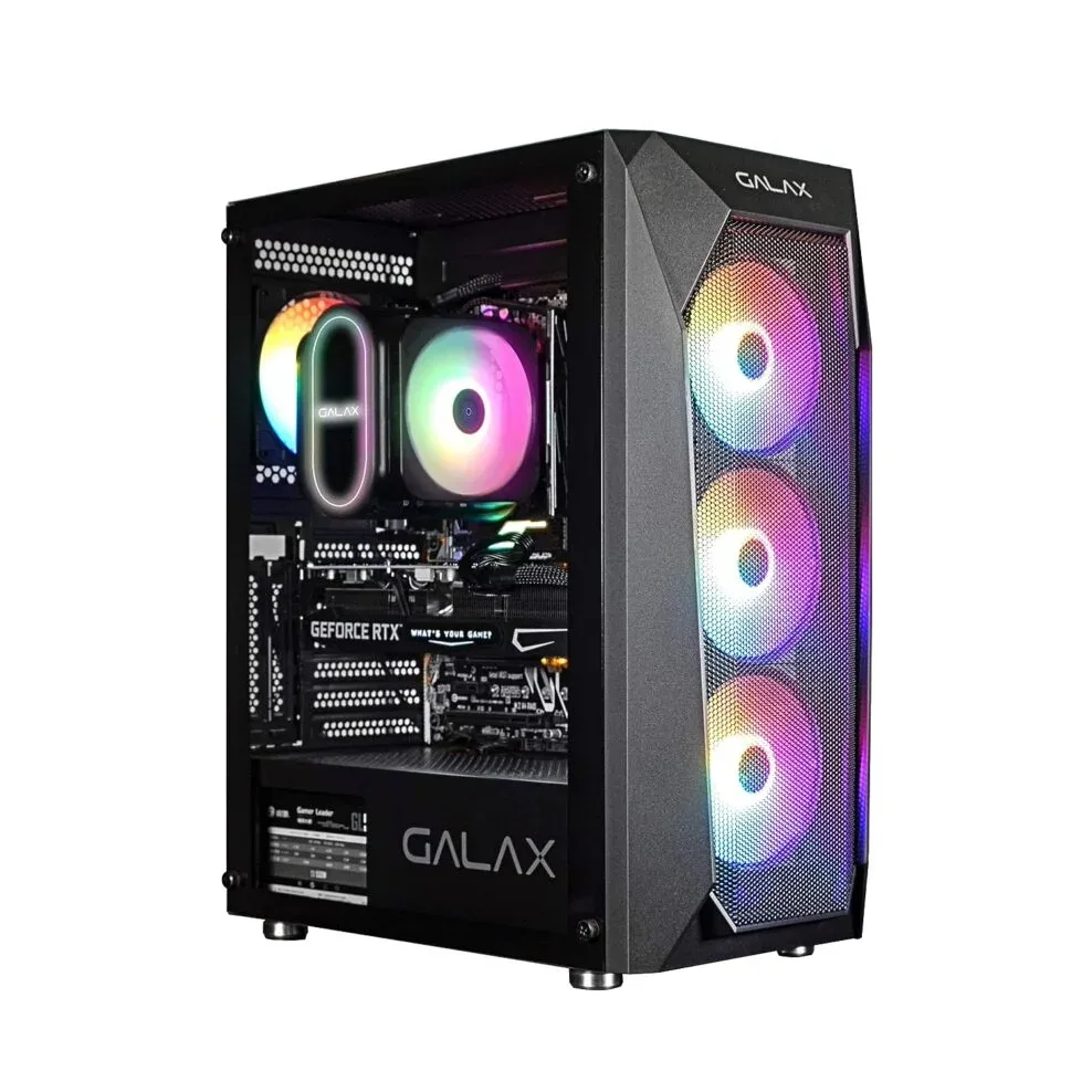 GALAX REVOLUTION-05 ARGB CASE 4 FAN BLACK