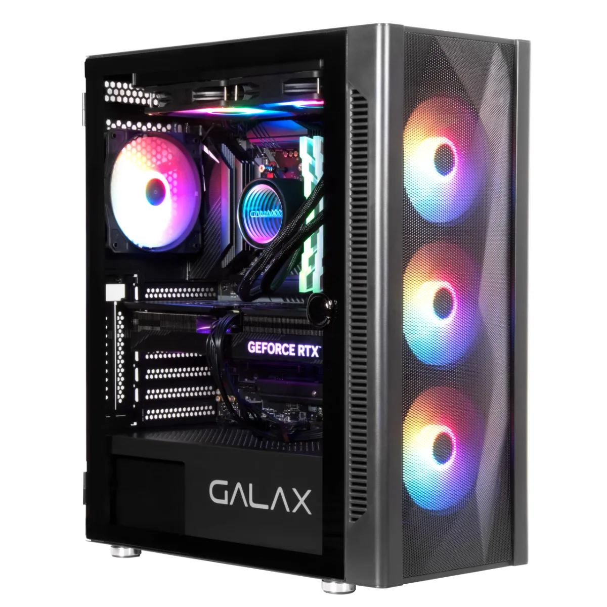 GALAX REVOLUTION-06 ARGB CASE 4 FAN+CONTROLLER RGB BLACK