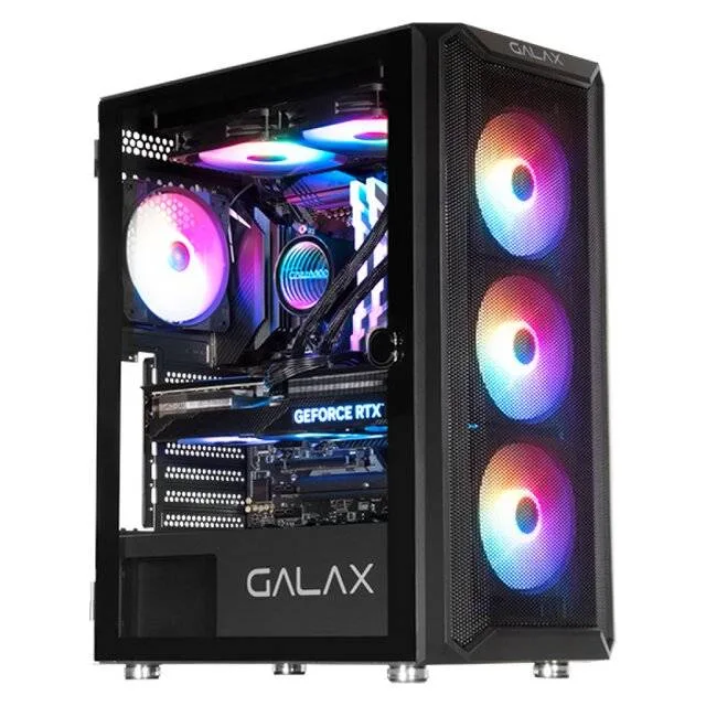 GALAX REVOLUTION-07 ARGB CASE 4 FAN BLACK
