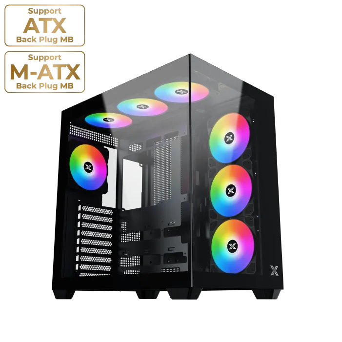 CASE XIGMATEK AQUA V AIR BLACK