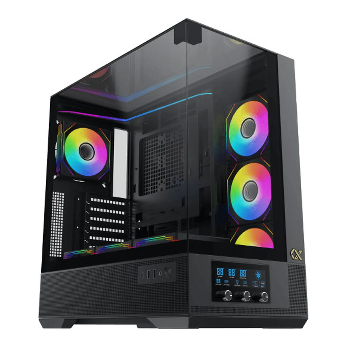CASE XIGMATEK VISION BLACK
