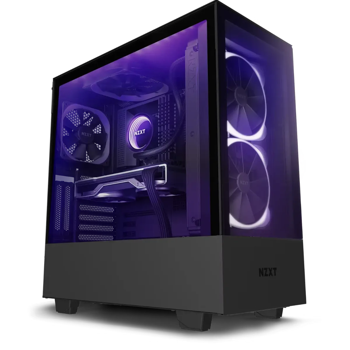 NZXT H510 ELITE TEMPERED GLASS BLACK CASE