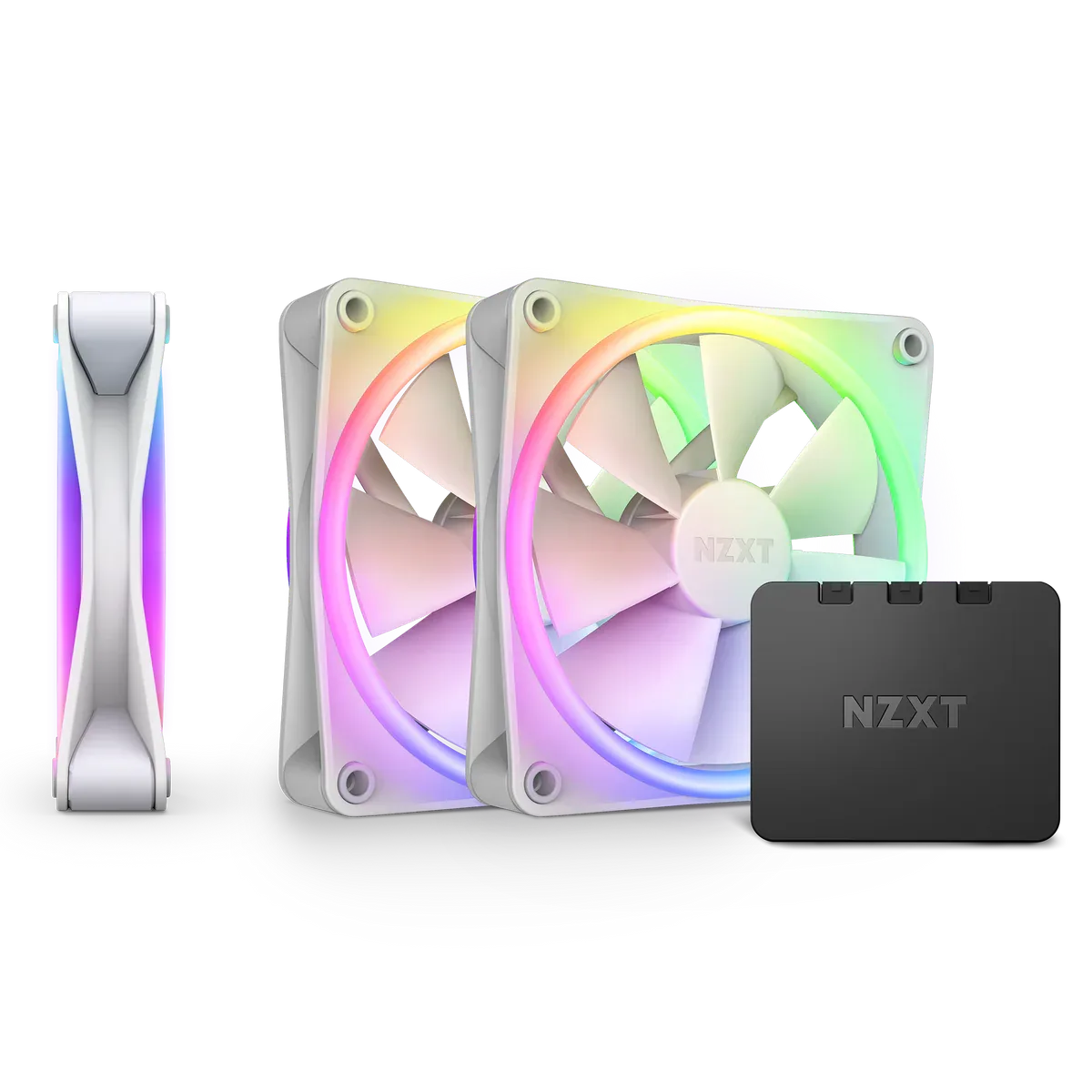 NZXT FAN CASE F120 3X120mm RGB WHITE