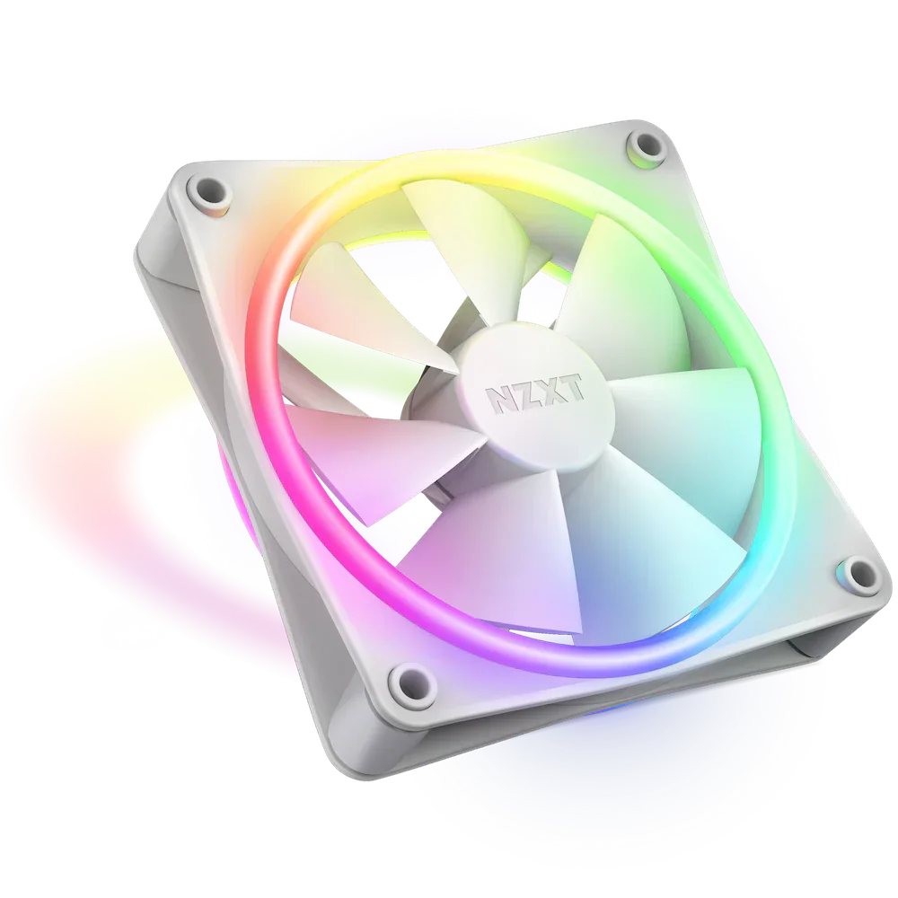 NZXT FAN CASE F120 RGB WHITE