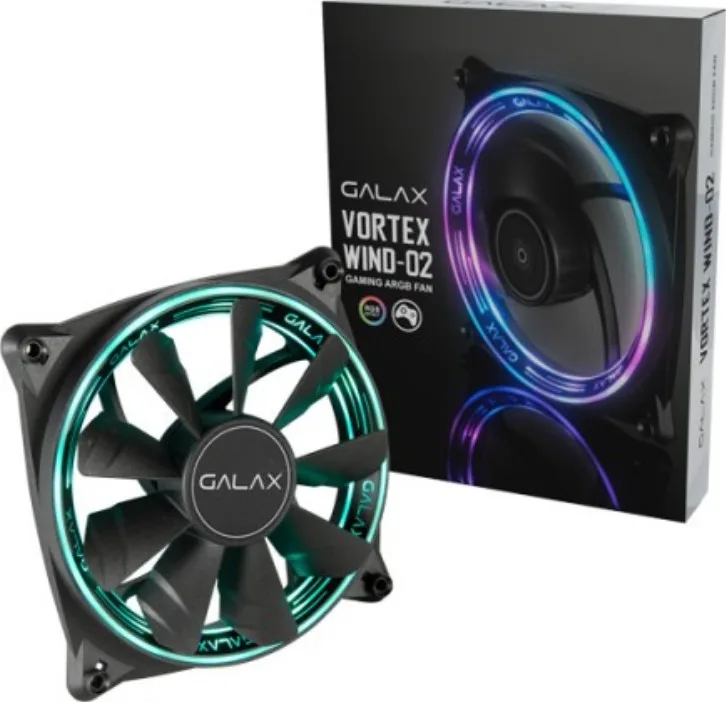 GALAX FAN CASE VORTEX WIND-02 120mm ARGB BLACK