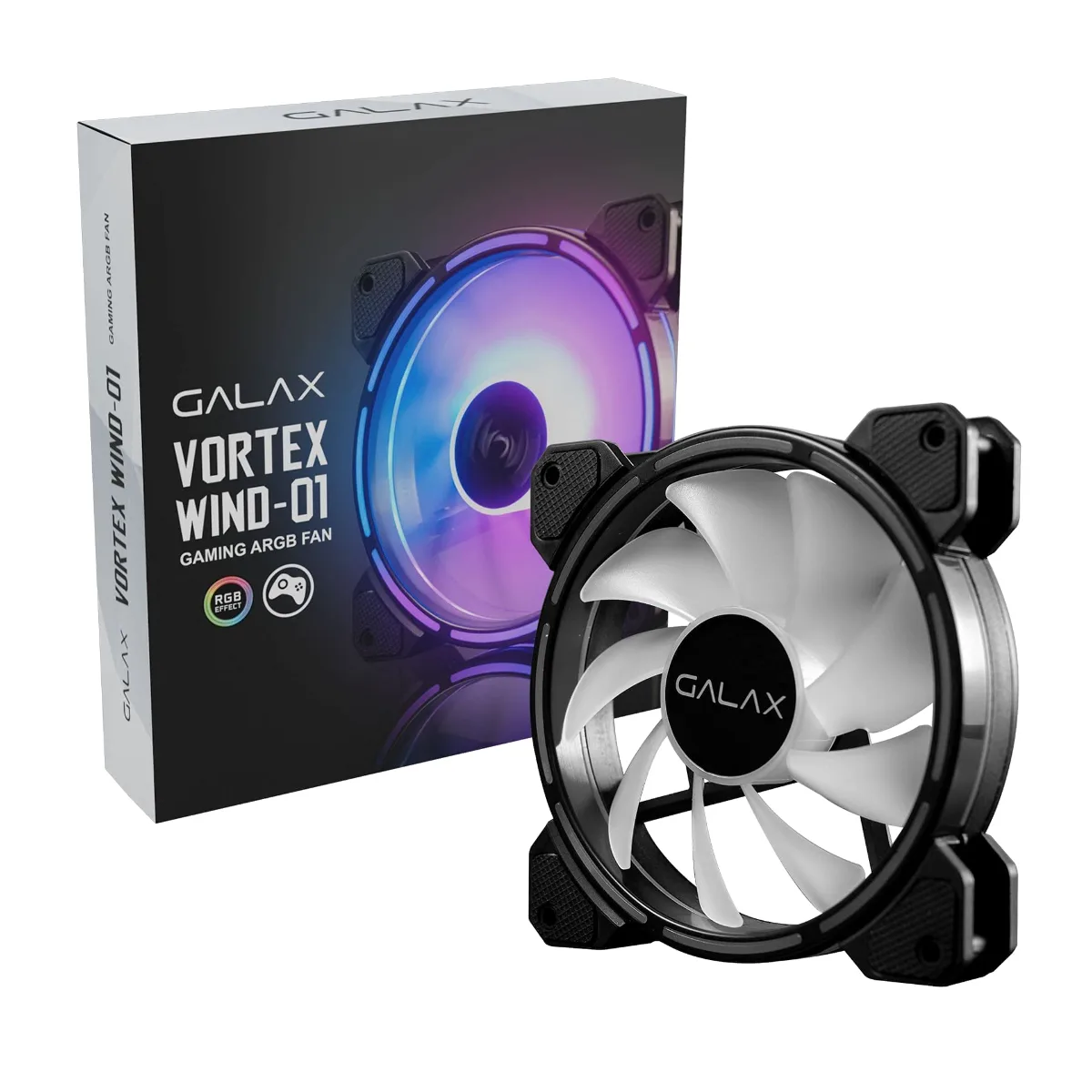 GALAX FAN CASE VORTEX WIND-01 120mm ARGB BLACK