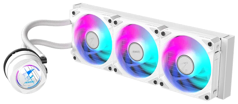 GIGABYTE FAN COOLING LIQUID AORUS WATERFORCE X II 360mm ARGB ICE