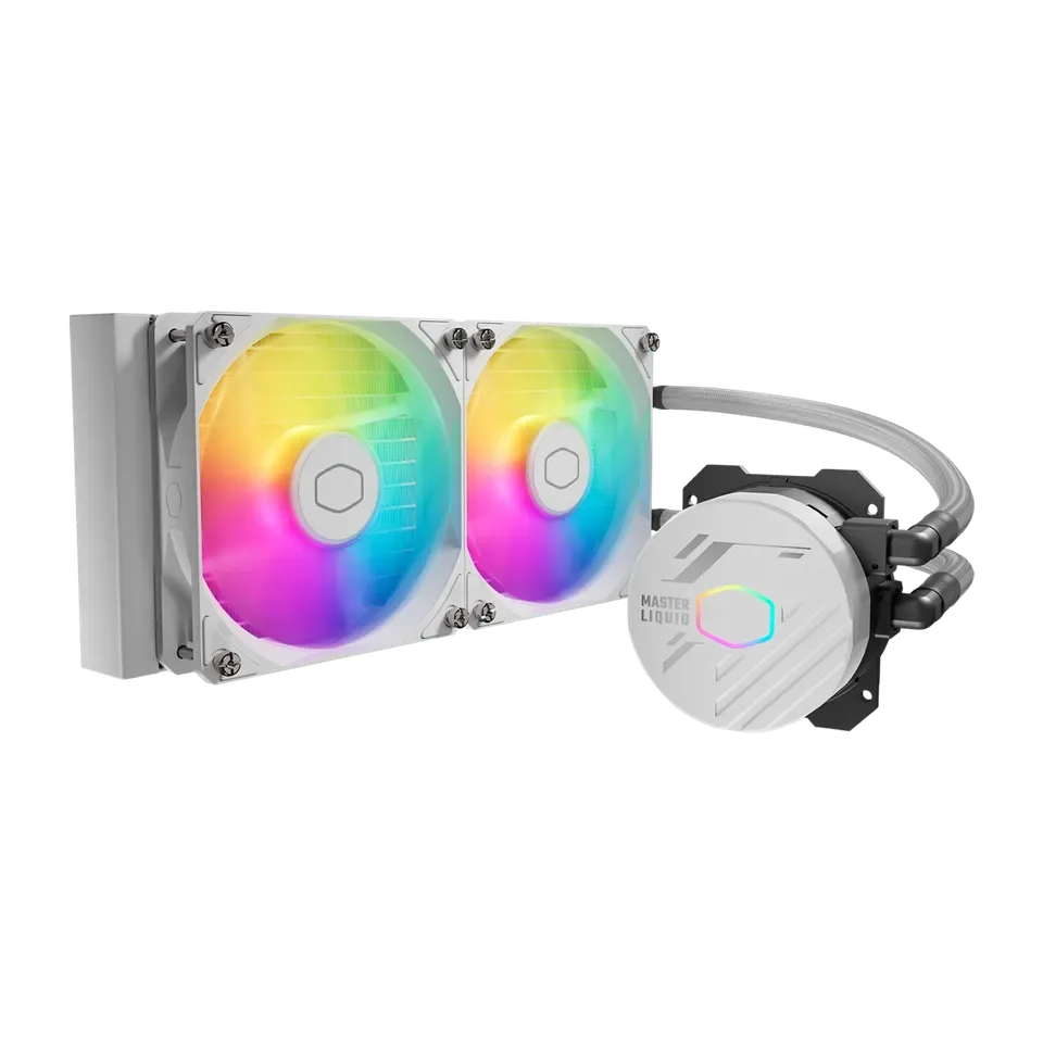 COOLERMASTER FAN COOLING LIQUID MASTERLIQUID 240L CORE ARGB WHITE