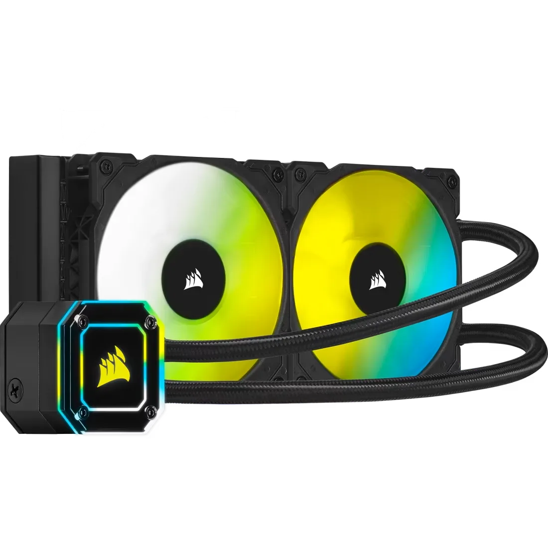 CORSAIR FAN COOLING LIQUID H115i ELITE CAPELLIX RGB 280mm BLACK