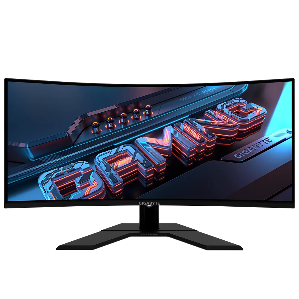 GIGABYTE MONITOR GS34WQCA 34 GAMING 3K 1MS 120Hz-OC 135Hz VA