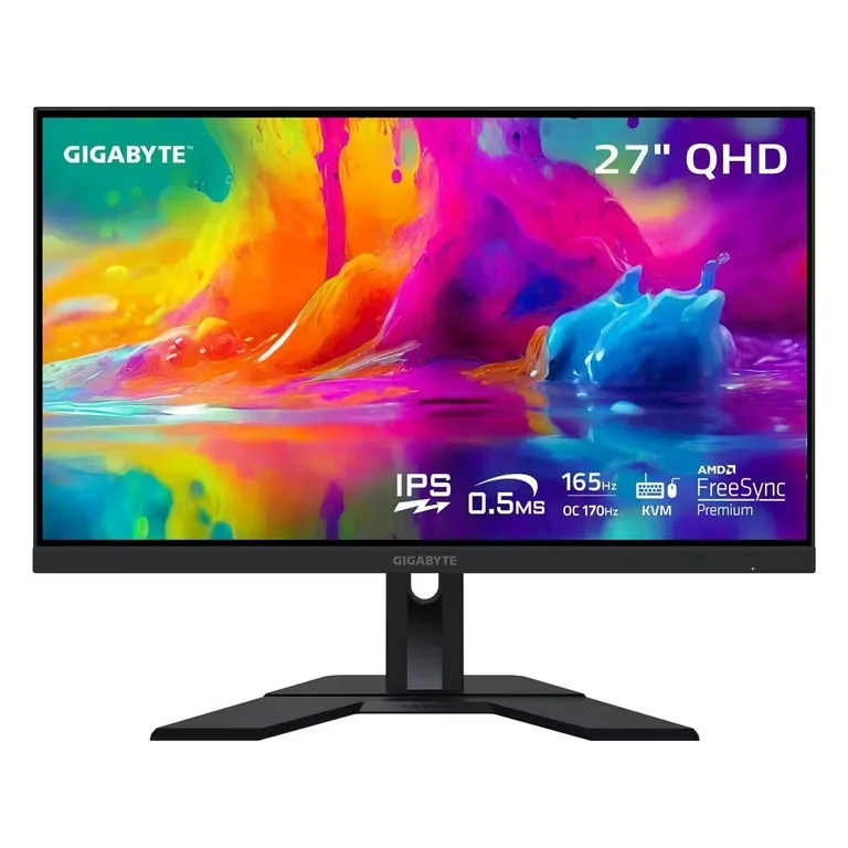 GIGABYTE MONITOR M27Q 27 GAMING 2K 0.5MS 165Hz IPS