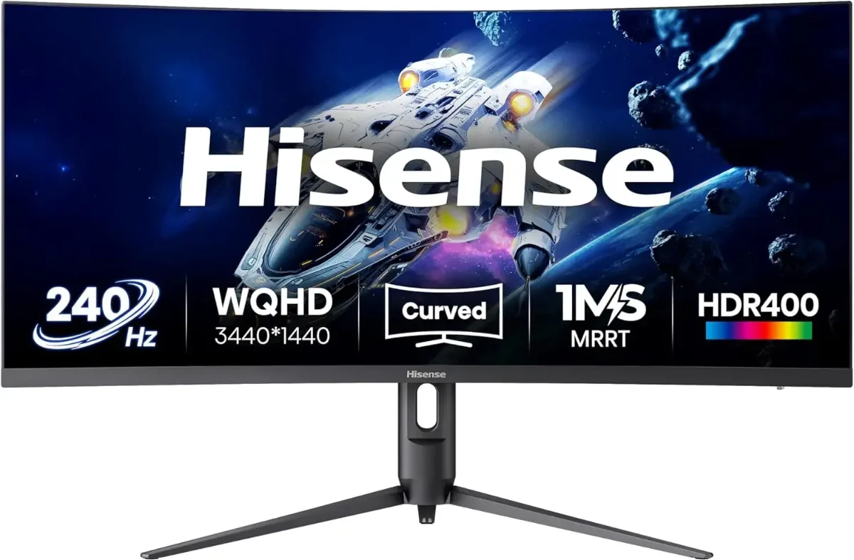 HISENSE MONITOR G6Q-34 UHD 1Ms 240Hz VA CURVED