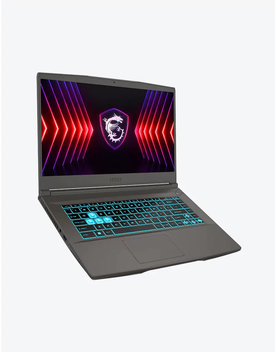 MSI LAPTOP THIN 15 B13UC 15.6″ -CI5-13420H-16GB RAM-512GB SSD-C122RTX 3050 4GB-FHD-BLACK-DOS