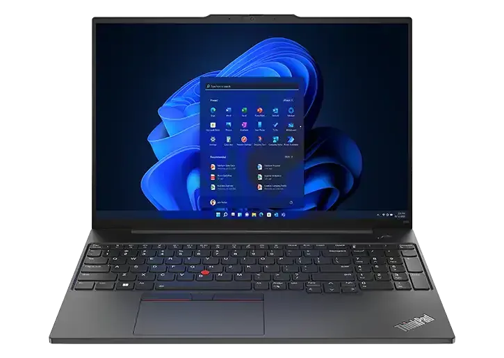 LENOVO LAPTOP THINKPAD E16 21JN008YGP 16″ -CI7-1355U-8GB RAM-512GB SSD-MX550 2GB-WUXGA IPS-BLACK+BAG-WIN 11