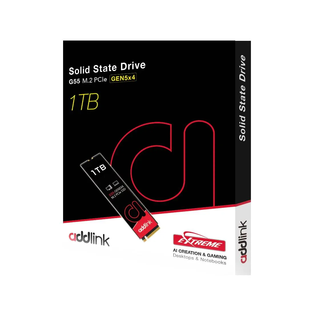 ADDLINK 1TB G55 NVME M.2 GEN5 10200MB/S