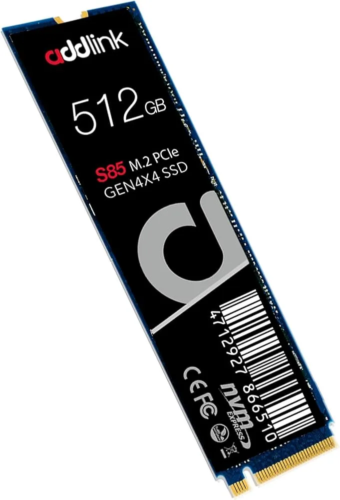ADDLINK 512G S85 NVME M.2 GEN4 6000MB/S