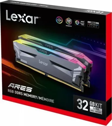 RAM Lexar ARES RGB DDR5 32GB (2x16GB) 6000MHz