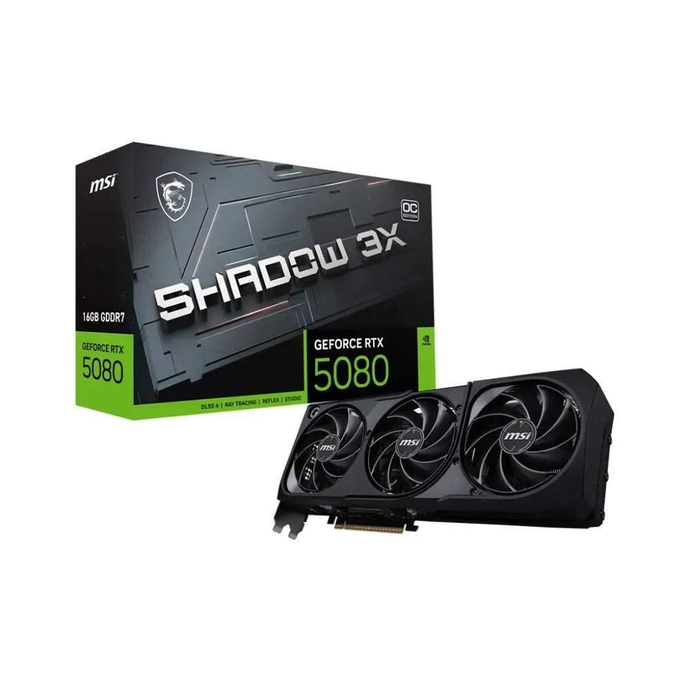 MSI GeForce RTX 5080 16 GB SHADOW 3X OC