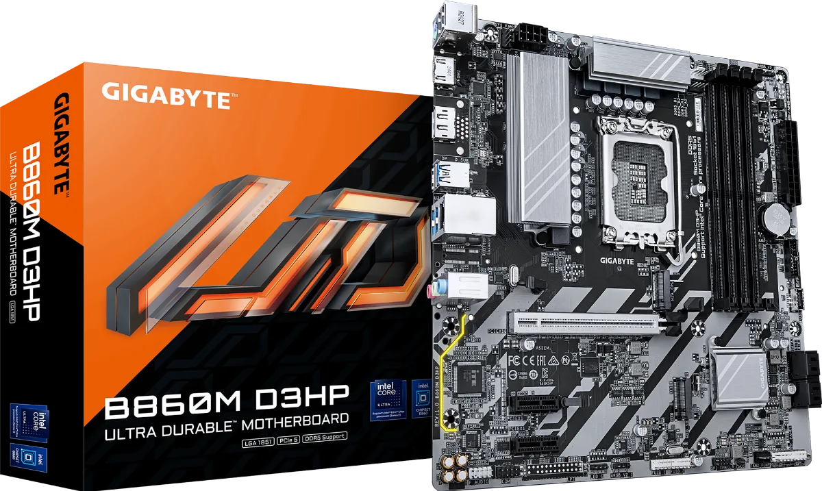 Gigabyte B860M D3HP mATX Motherboard