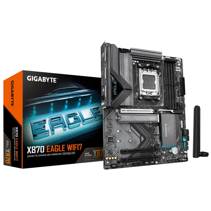 GIGABYTE X870 EAGLE WIFI7 Motherboard – AM5, DDR5