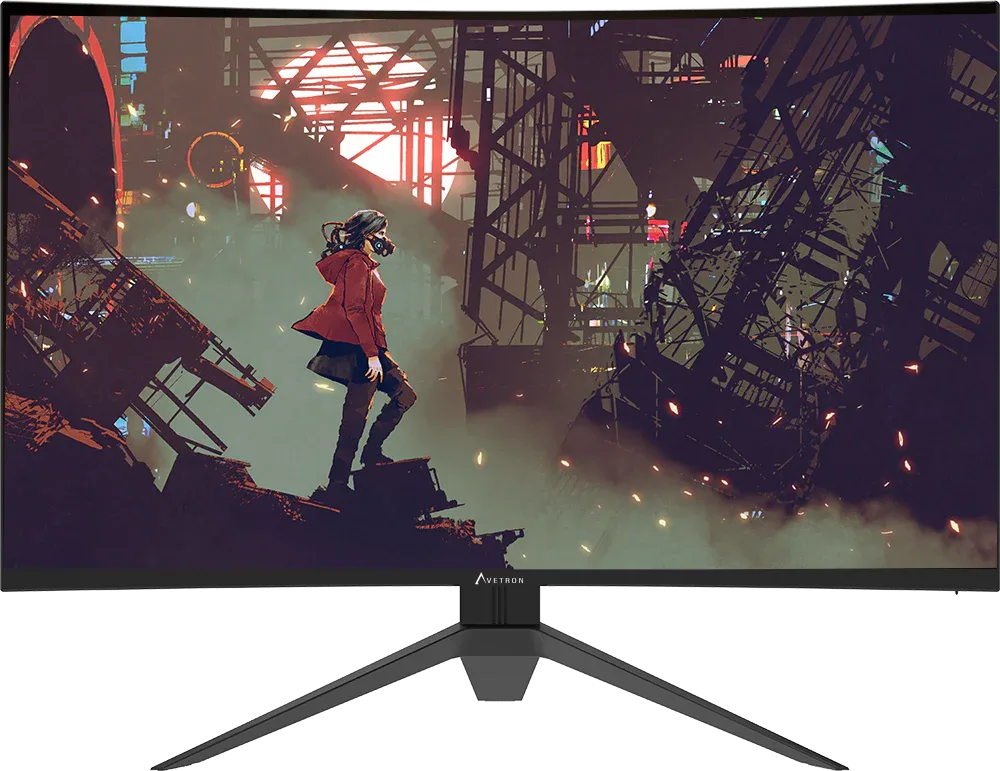 Avetron 27" VA 2K Curved Gaming Monitor with 180Hz