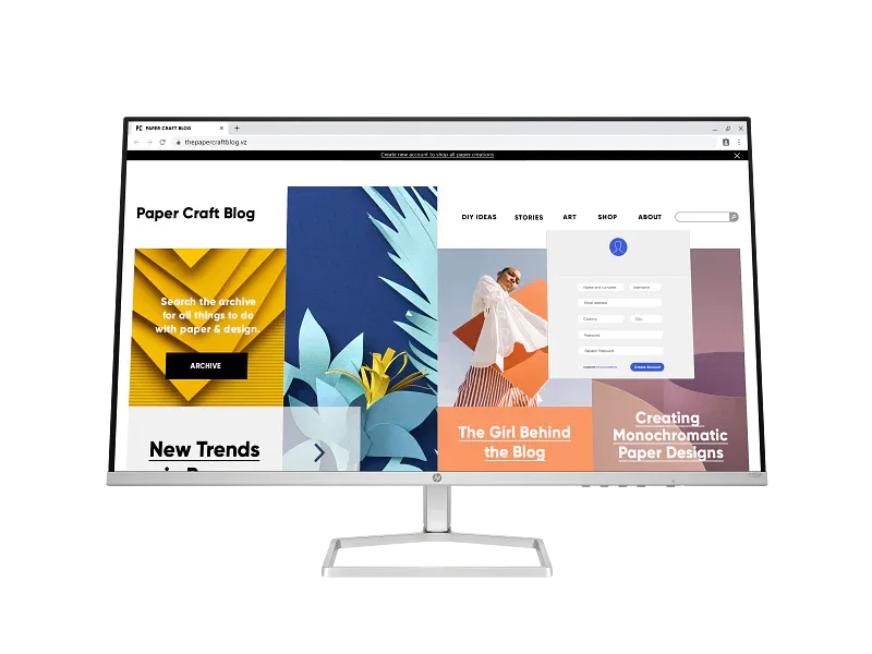 HP Series 5 532sf 31.5″ FHD Monitor — Full HD (1920×1080), 100Hz