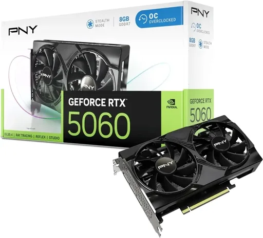 RTX 5060 8GB PNY DUAL FAN OC