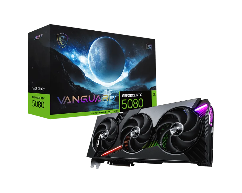 GALAX GeForce RTX™ 5080 EX 16GB BLACK OC Edition