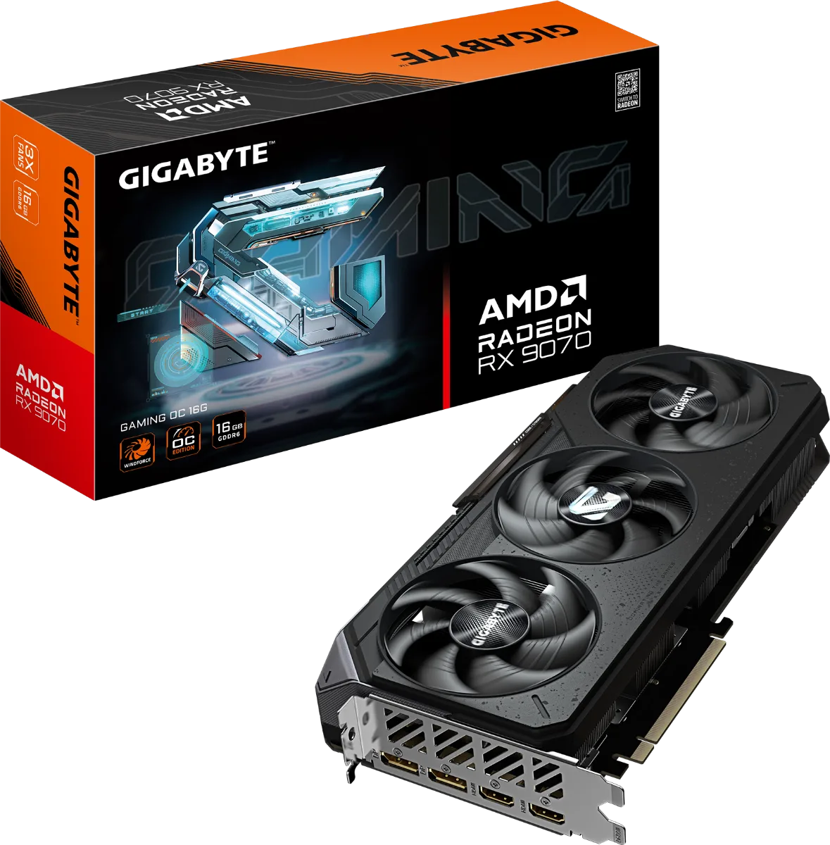 GIGABYTE VGA Radeon RX 9070 GAMING OC 16GB