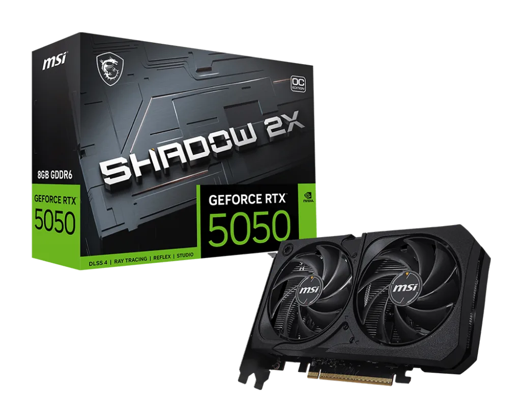 MSI VGA GEFORCE RTX 5050 8G SHADOW 2X OC