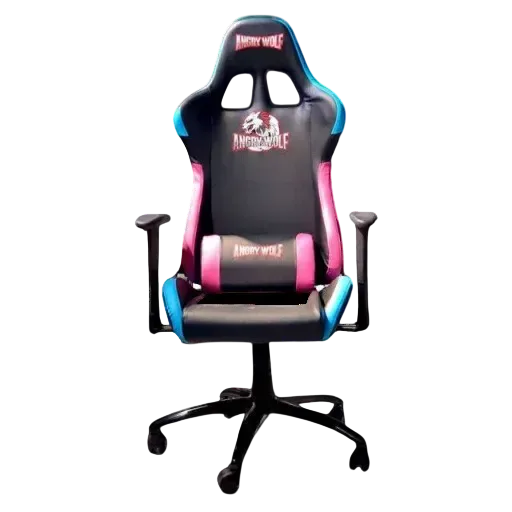 Black Wolf Gaming Chair Black-Red